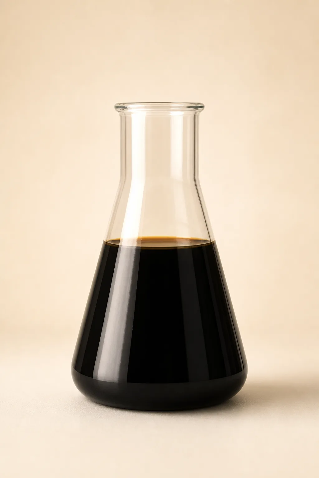 Dark liquid mineral potassium fulvate concentrate
